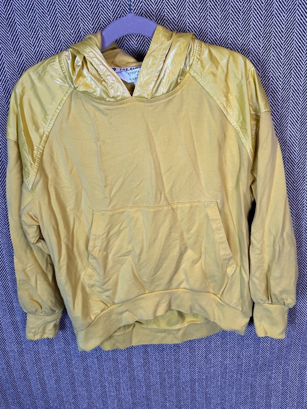 Athleta Mustard Yellow Hoodie